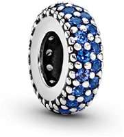 Charm Pandora Donna Distanzaitori in Argento Zirconia 791359NCB - 791359NCB